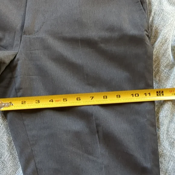 Ermenegildo Zegna Wool Dress Pants 34X28.5 Dark Gray 50 Regular Straight Leg - Picture 15 of 16